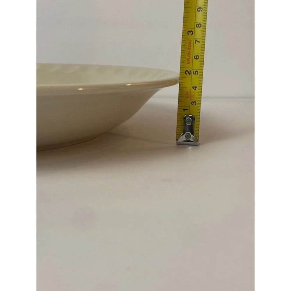 Sunnycraft Sunstone Collection Apple Pie Recipe Ceramic Baker Dish 11011 Cream